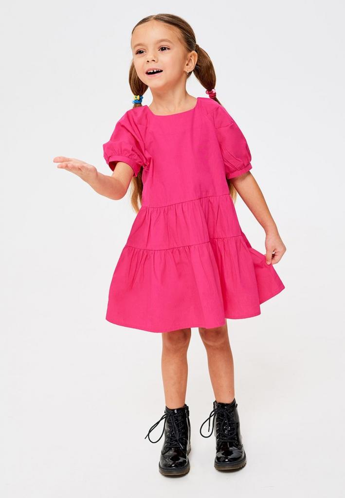 СКИДКА -50% Платье детское для девочек Lilu розовый