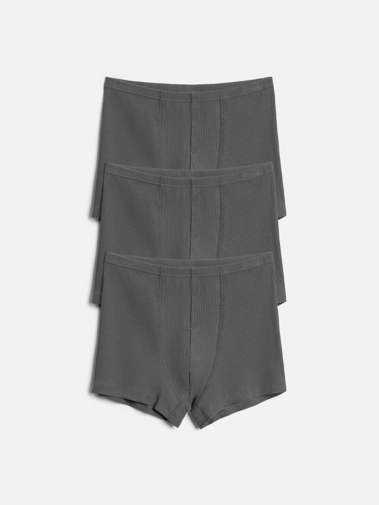 Трусы боксер муж.в наборе из 3 шт Maks темно-серый