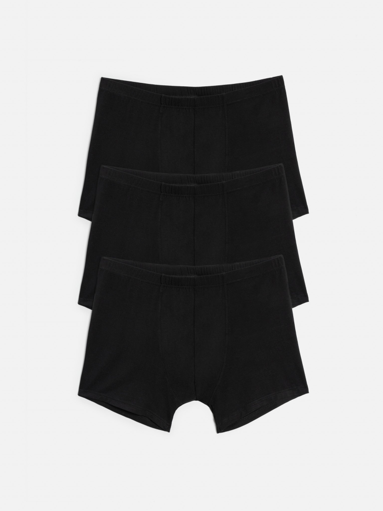 Трусы боксер муж.в наборе из 3 шт Niko черный