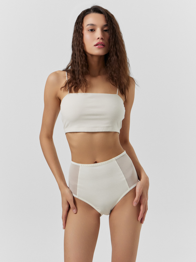 Трусы сумрачно -белый