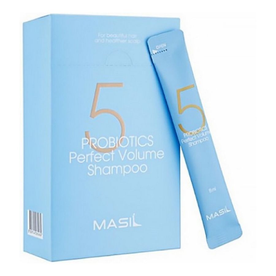 Masil Шампунь для объема волос с пробиотиками / 5 Probiotics Perfect Volume Shampoo, 20 шт. х 8 мл