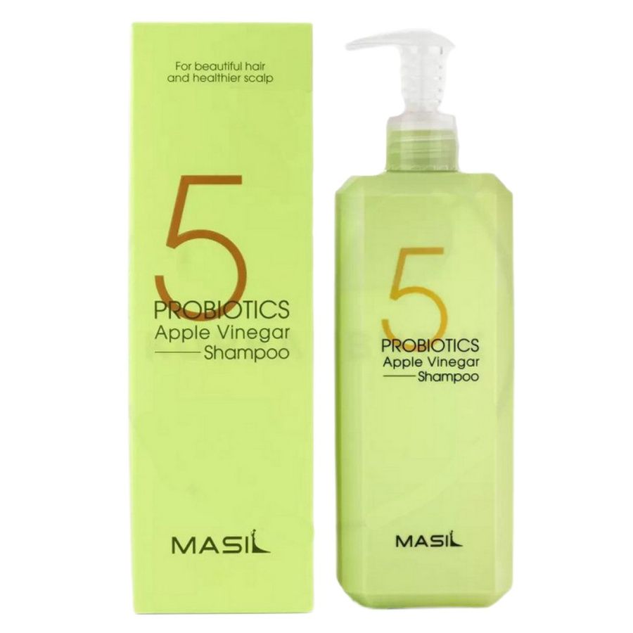 Masil Шампунь для волос от перхоти с яблочным уксусом / 5 Probiotics Apple Vinegar Shampoo, 500 мл