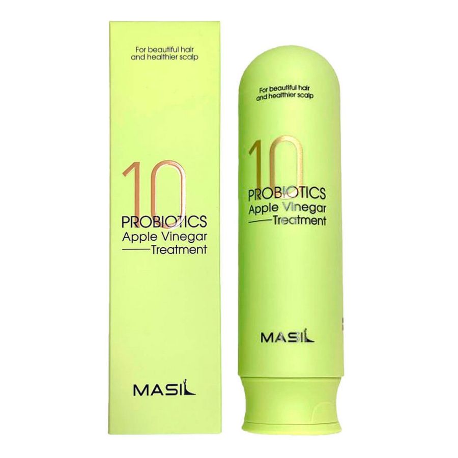 Masil Бальзам-маска для волос от перхоти с яблочным уксусом / 10 Probiotics Apple Vinegar Treatment, 300 мл