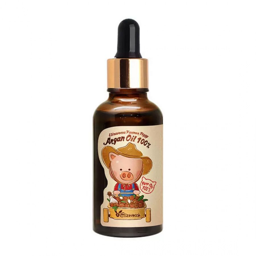 Elizavecca Универсальное аргановое масло для ухода за кожей и волосами / Farmer Piggy Argan Oil 100%, 30 мл