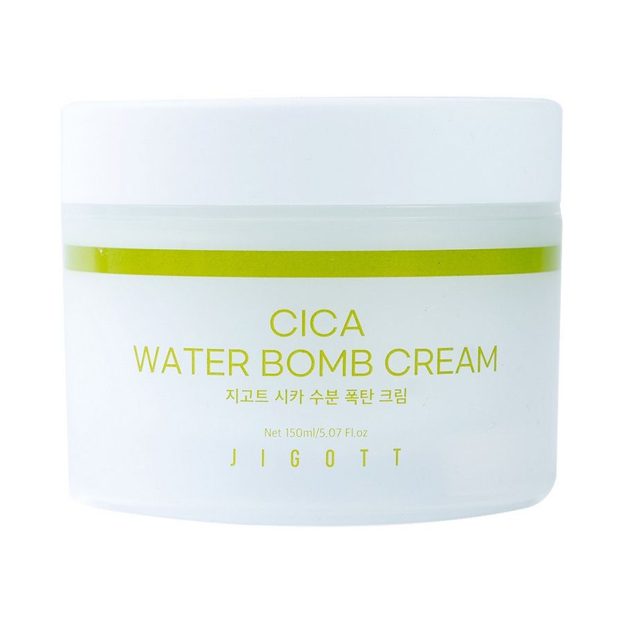 Jigott Крем для лица увлажняющий с центеллой / Cica Water Bomb Cream, 150 мл