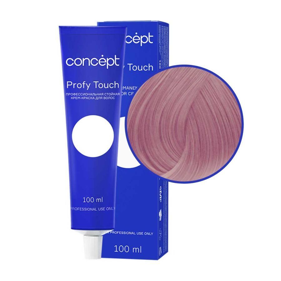 Concept Profy Touch 9.65 Профессиональный крем-краситель для волос, светлый фиолетово-красный, 100 мл