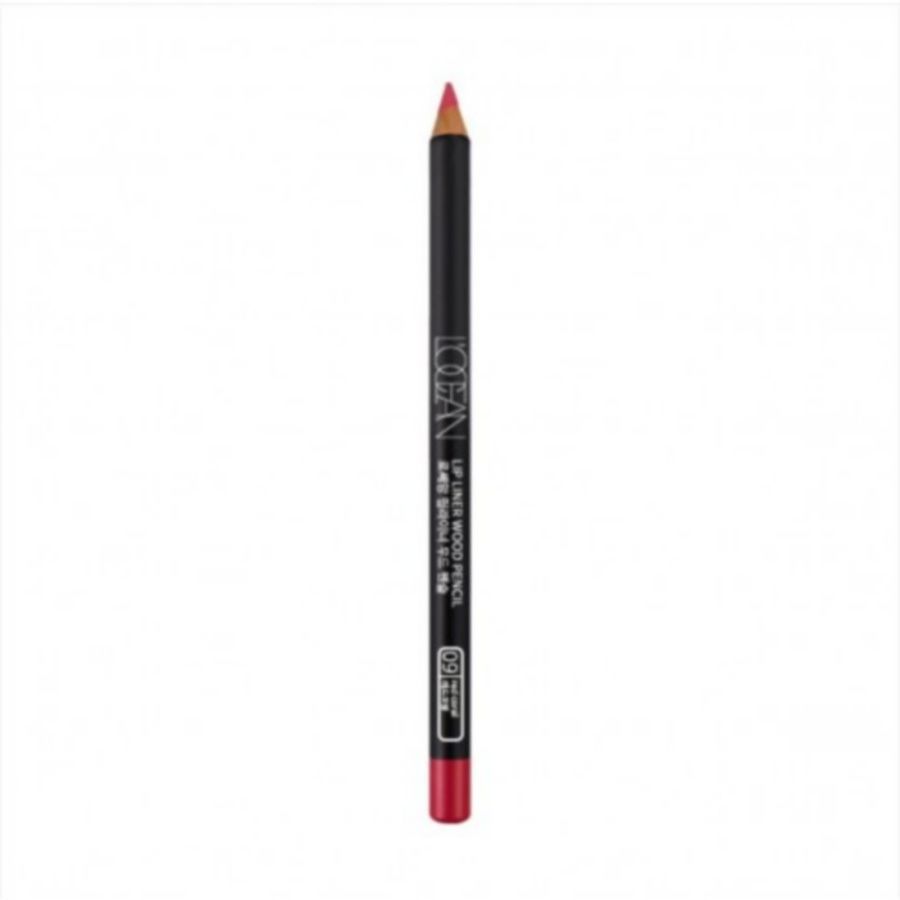 L’ocean Карандаш для губ / Lipliner Wood Pencil #09, Red Coral