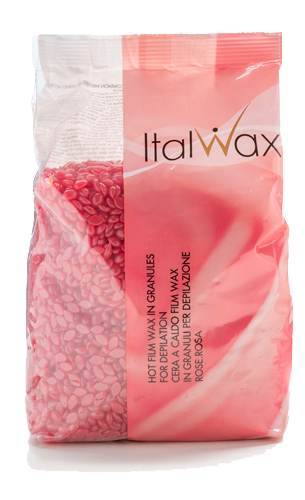 ItalWax Воск горячий плёночный Роза, в пакете, 500 г