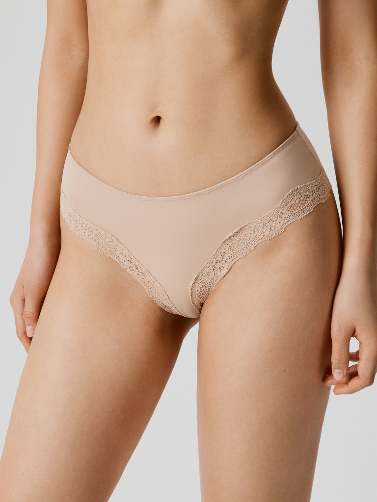 Трусы боксер жен Crina бежевый