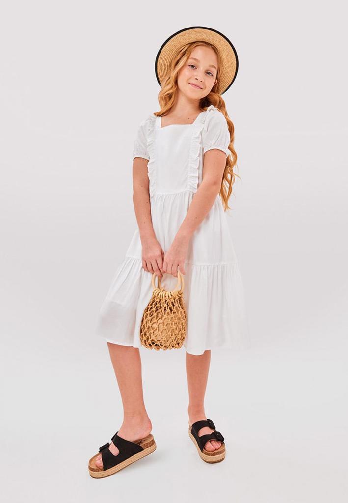 Платье детское для девочек Summer белый