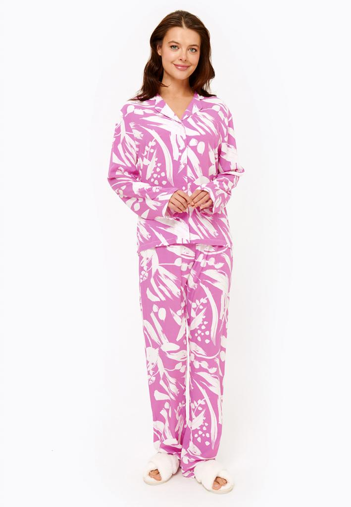 SENSERA    Комплект жен. (блузка и брюки) Kayri фиолетовый