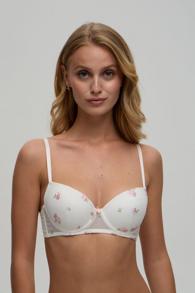 Бюстгальтер жен. Roselys молочный