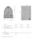 Комплект шапка и снуд