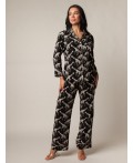 Пижамный комплект Черный/Жирафы