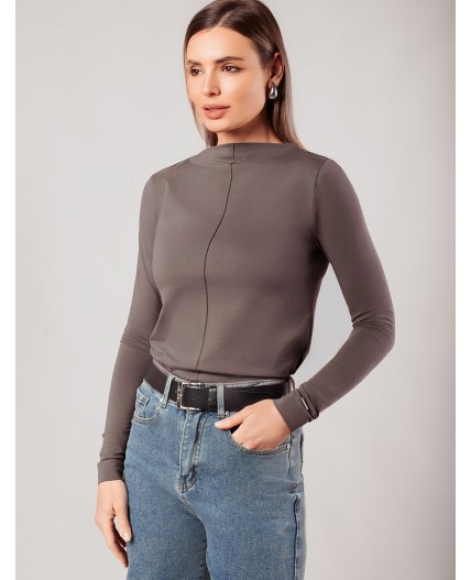 Джемпер женский т. кофейный