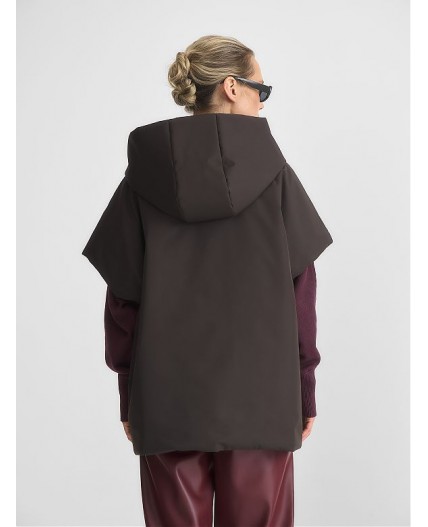 Жилет женский коричневый