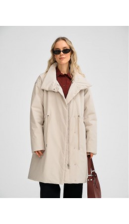 Плащ женский светло-бежевый