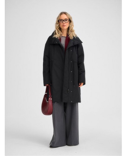 Плащ женский черный