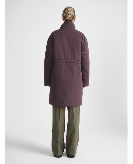 Плащ женский винный