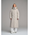 Пуховик женский светло-бежевый