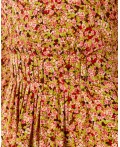 Платье жен. розово-зеленый