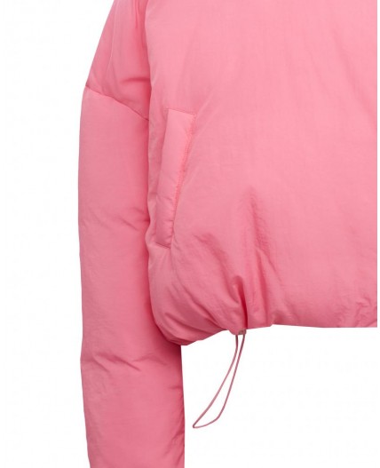 Куртка утепленная жен. неон розовый