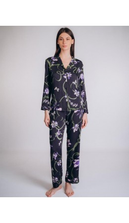 5123TCC Женская пижама (ДЛ.рукав+брюки)