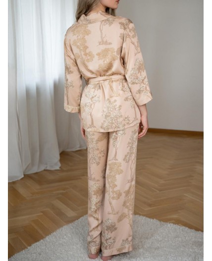 5122TCC Женская пижама (ДЛ.рукав+брюки)