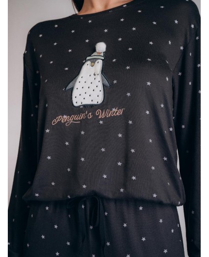 5180TCC Женская пижама (ДЛ.рукав+брюки)