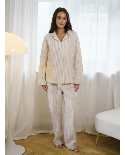 5192TCC Женская пижама (ДЛ.рукав+брюки)