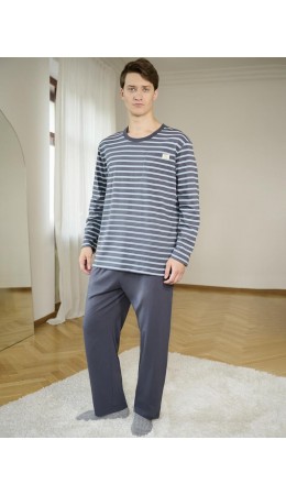 5018PCC Мужская пижама (Дл.рукав+брюки)