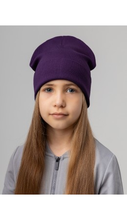 Шапка 114-МШ8К баклажан