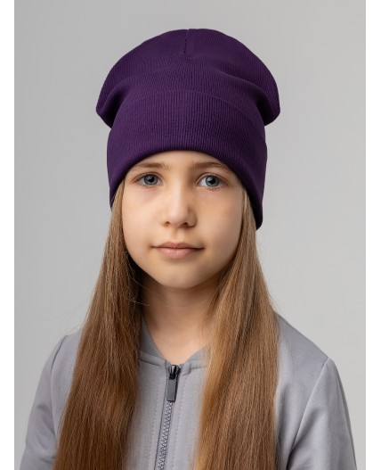 Шапка 114-МШ8К баклажан