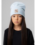 Шапка 114-MБ9Д голубой