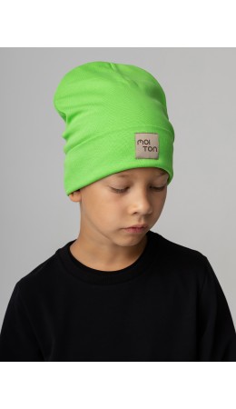 Шапка 114-MБ9Д салатовый