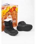 Ботинки детские шерсть 33001 кожа/текстиль, ИСЛАНДИЯ черный