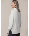 Свитер женский натуральный_белый
