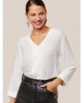 Блузка женская натуральный_белый