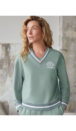 Джемпер женский св.оливковый