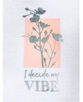 Футболка женская белый_vibe