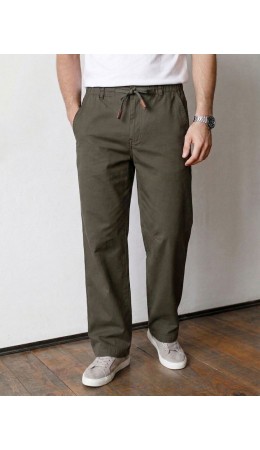 Брюки мужские темно-оливковый