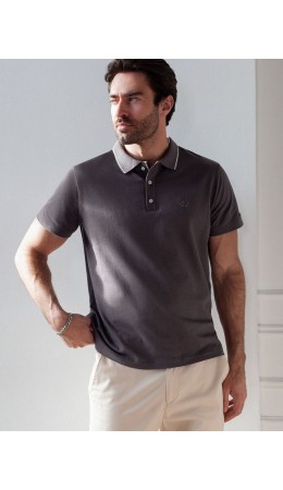 Футболка мужская т.серый