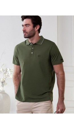 Футболка мужская т.оливковый