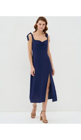 Платье женское 7231-30053; Ш78 тёмно-синий