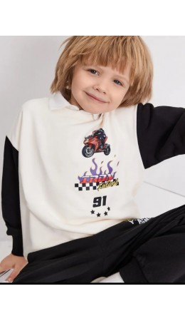 Джемпер детский для мальчиков Denethor белый