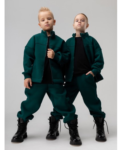 Костюм 11-484МU; изумрудный