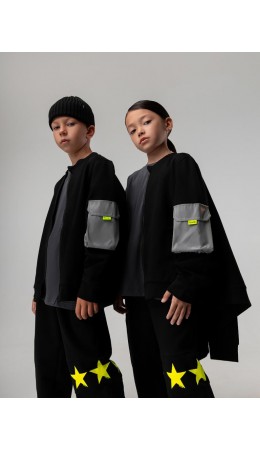 Толстовка 20-268MU; черный