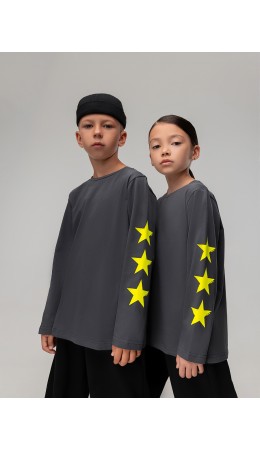 Лонгслив 7-303MU; серый