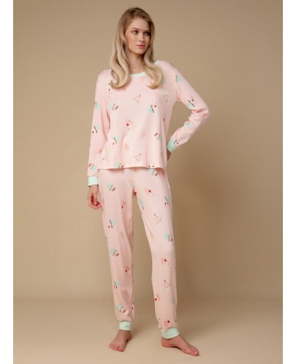 3265TCC Женская пижама (ДЛ.рукав+брюки)