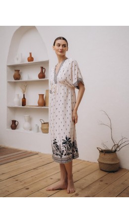 5048YSQ Пляжная туника